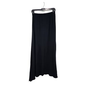 Studio 90 Women's Solid Asymmetrical Hem Maxi Skirt